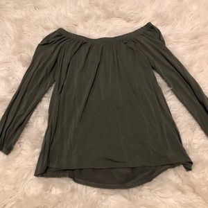 Hollister off the shoulder shirt